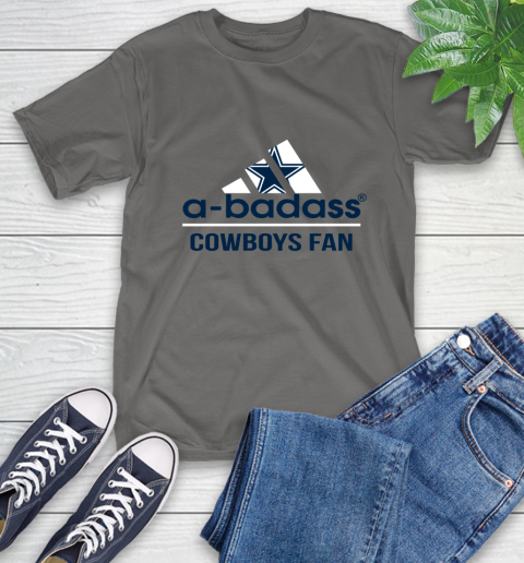 Dallas Cowboys NFL Football A Badass Adidas Adoring Fan Sports T-Shirt 10