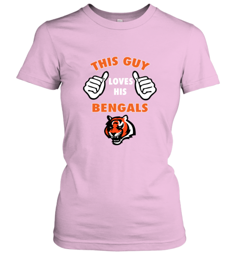 This Guy Loves His Cincinnati Bengals NFL Women's T-Shirt 