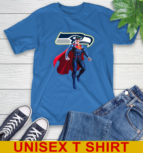 Seattle seahawks superman shirt cheap