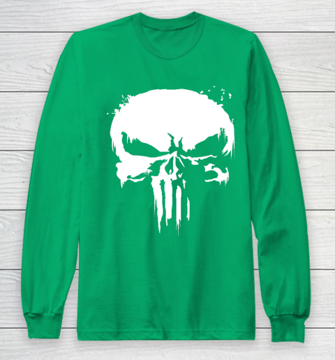 The Punisher Jon Bernthal Frank Castle Punisher Black Essential Long Sleeve T-Shirt 4