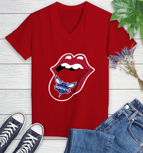 Charlotte Hornets NBA Basketball Lips I Root For My Team Adoring Fan 88