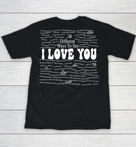 Ways To Say I Love You Youth T-Shirt