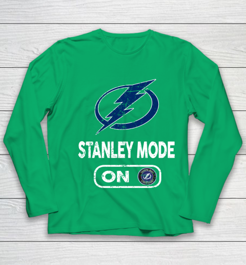 Tampa Bay Lightning Stanley Mode On Youth Long Sleeve 4