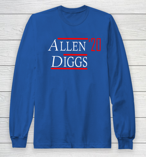 Josh Allen X Stefon Diggs 2020 New Bills Long Sleeve T-Shirt