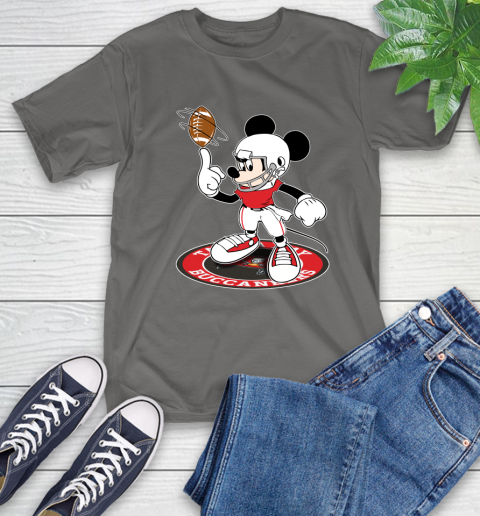 NFL Football Tampa Bay Buccaneers Cheerful Mickey Disney Shirt T-Shirt 10