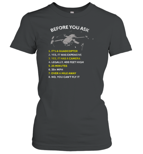 Before You Ask Pilot Women's T-Shirt