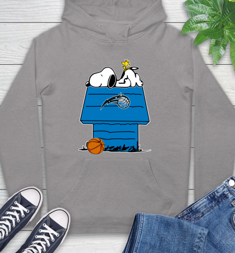 Orlando Magic NBA Basketball Snoopy Woodstock The Peanuts Movie Hoodie 6