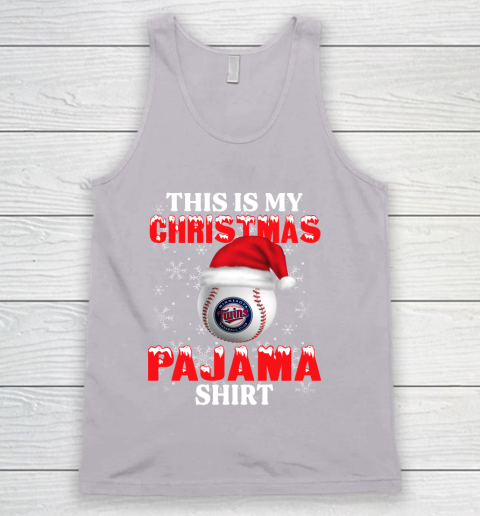 Minnesota Twins This Is My Christmas Pajama Shirt MLB Tank Top 3