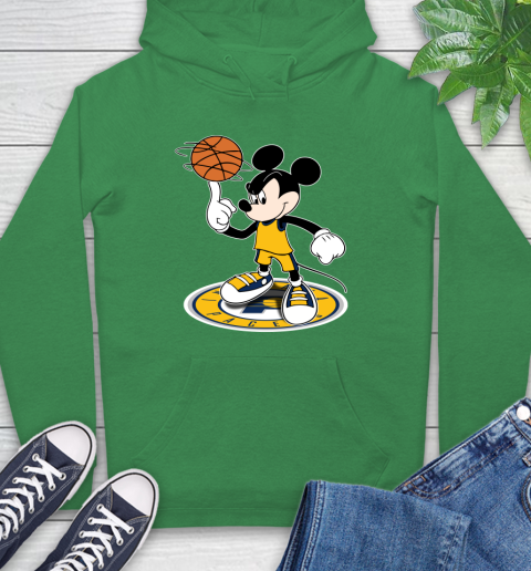 NBA Basketball Indiana Pacers Cheerful Mickey Disney Shirt Hoodie 8