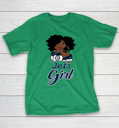 Winnipeg Jets Girl NHL T-Shirt 7