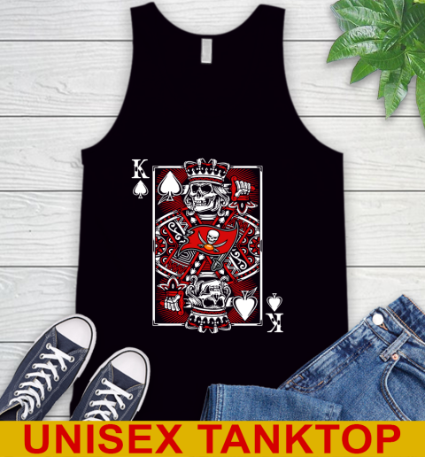 Tampa Bay Buccaneers NFL Football The King Of Spades Death Cards Shirt Tank Top