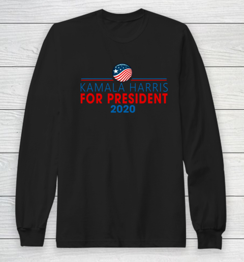 Kamala Harris For President 2020 Long Sleeve T-Shirt