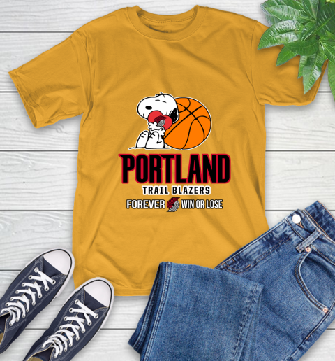 NBA The Peanuts Movie Snoopy Forever Win Or Lose Basketball Portland Trail Blazers_000 3