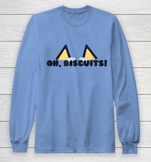 Blueys Oh Biscuits Mums Dad Cartoon Mothers Long Sleeve T-Shirt 8
