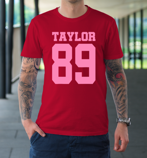 Pink Numbers Taylor 89 T-Shirt 8