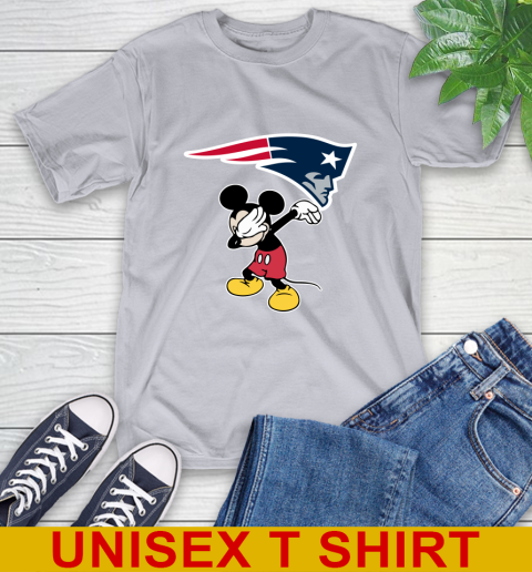 New England Patriots NFL Football Dabbing Mickey Disney Sports T-Shirt 6