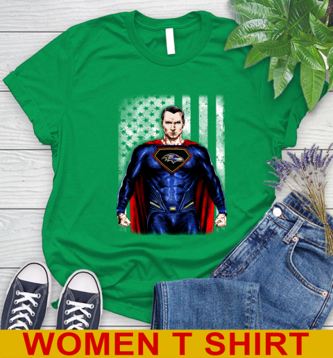 Superman 2024 ravens shirt
