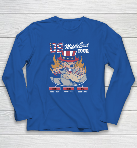 US Middle East Tour Iraq Iran AFG Long Sleeve T-Shirt 5