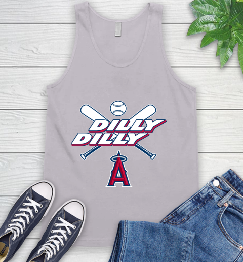 MLB Los Angeles Angels Dilly Dilly Baseball Sports Tank Top 4
