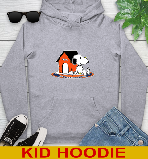 NFL Football Denver Broncos Snoopy The Peanuts Movie Shirt Youth Hoodie 6