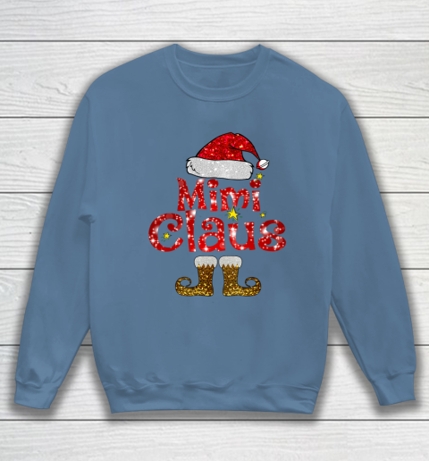 Funny Santa Mimi Claus Merry Christmas Sweatshirt 6