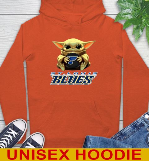 NHL Hockey St.Louis Blues Star Wars Baby Yoda Shirt 17