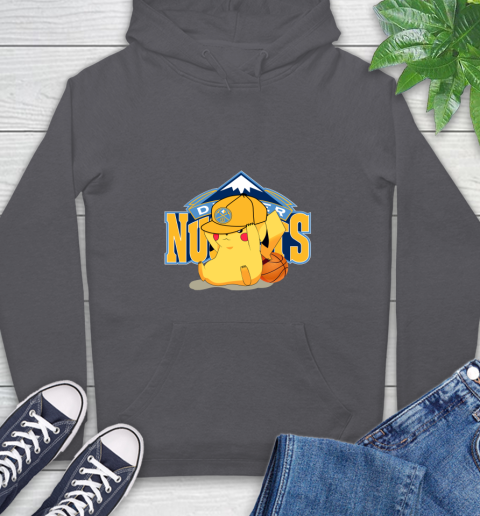 NBA Pikachu Basketball Sports Denver Nuggets Hoodie 7