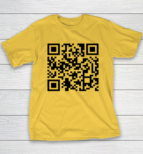 Trump Dance Troll QR Funny President Trump Dance Code Youth T-Shirt 4