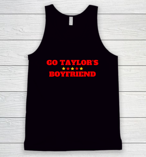 Go Taylor's Boyfriend Football Fan Tank Top