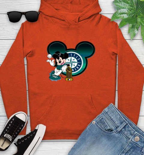 MLB San Francisco Giants The Commissioner's Trophy Mickey Mouse Disney Youth Hoodie 5