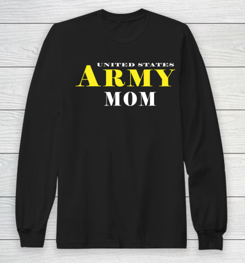 Mother's Day Funny Gift Ideas Apparel  Army Mom Gift t shirt MOM Gift gift for mom T Shirt Long Sleeve T-Shirt