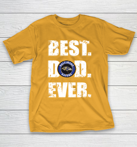 NFL Baltimore Ravens Football Best Dad Ever Family Shirt T-Shirt 2