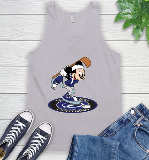 NHL Hockey Tampa Bay Lightning Cheerful Mickey Disney Shirt Tank Top 4
