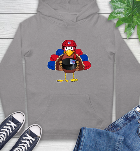 New York Rangers Turkey Thanksgiving Day Hoodie 6