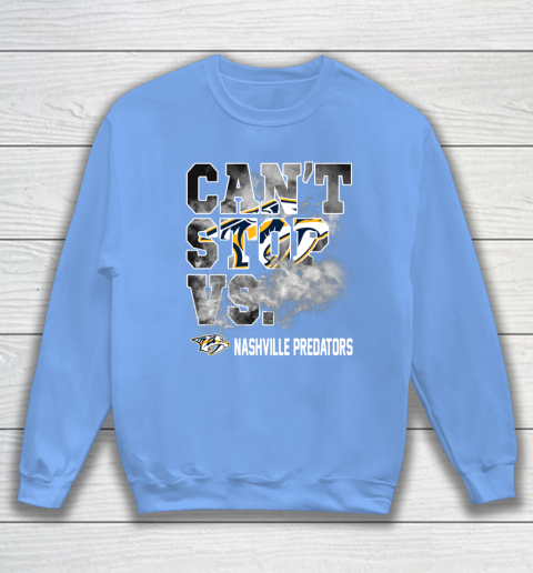 NHL Nashville Predators Hockey Can't Stop Vs Sweatshirt 8