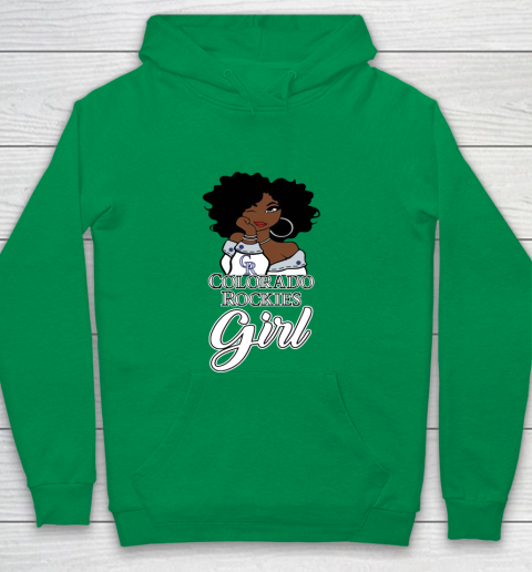 Colorado Rockiess Girl MLB Youth Hoodie 6