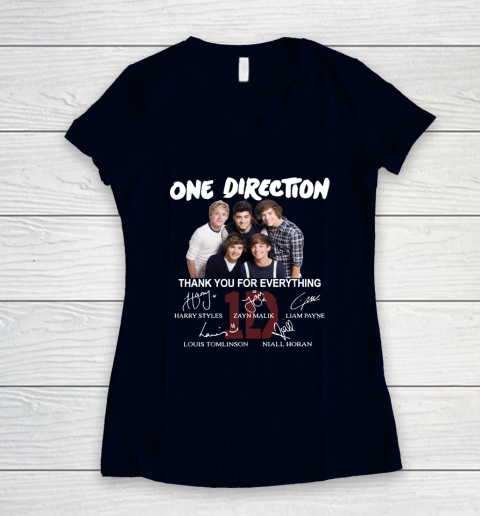 One Direction thank you for every thing Women's V-Neck T-Shirt 2