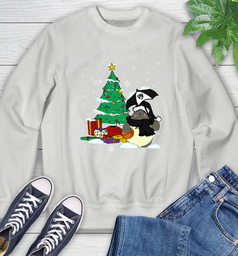 Brooklyn Nets NBA Basketball Cute Tonari No Totoro Christmas Sports Sweatshirt 5