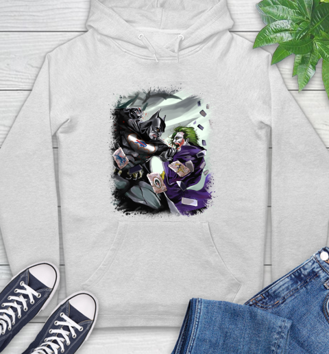 Buffalo Bills NFL Football Batman Fighting Joker DC Comics Hoodie