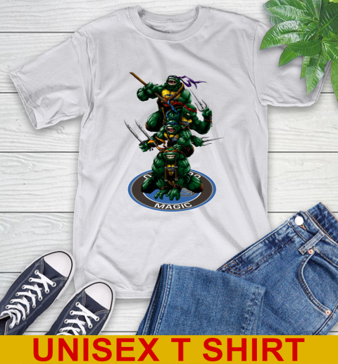NBA Basketball Orlando Magic Teenage Mutant Ninja Turtles Shirt T-Shirt 13 NBA Basketball Orlando Magic Teenage Mutant Ninja Turtles Shirt T-Shirt - Image 13