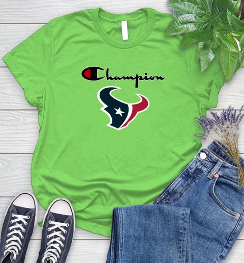 NFL Football Houston Texans Champion Shirt Women's T-Shirt 7
