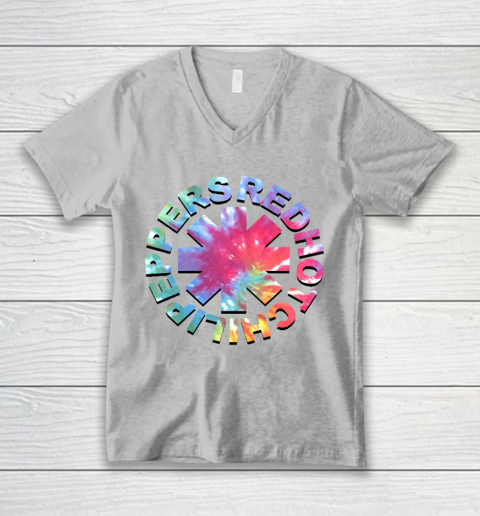Red Hot Chili Peppers Galaxy V-Neck T-Shirt 3