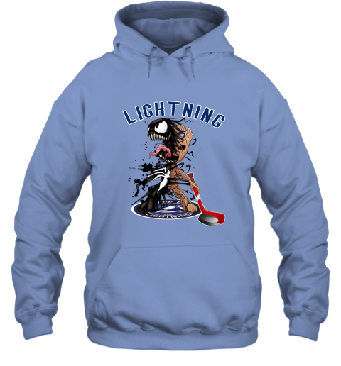 NHL Tampa Bay Lightning Hockey Venom Groot Guardians Of The Galaxy 7zHGuAxqW7Y hoodie 23 95 151514 front carolina blue