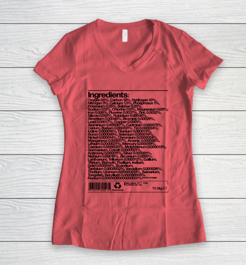 Human Ingredients Women's V-Neck T-Shirt 3