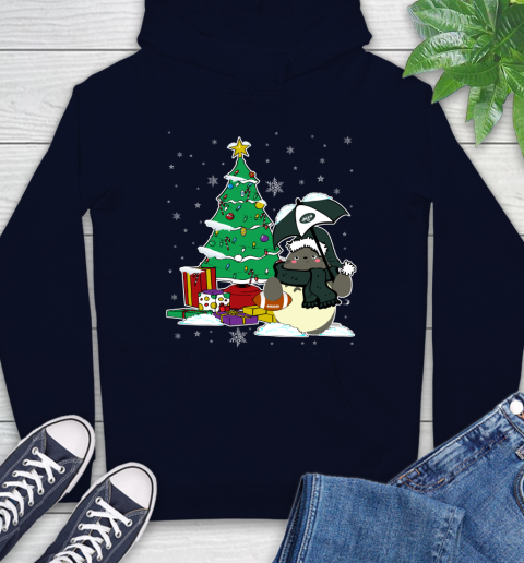 New York Jets NFL Football Cute Tonari No Totoro Christmas Sports Hoodie 3