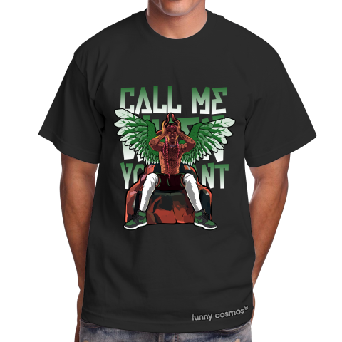 Air Jordan 1 Pine Green Matching Sneaker Tshirt Call Me When You Want V2 Green and Black Jordan Tshirt