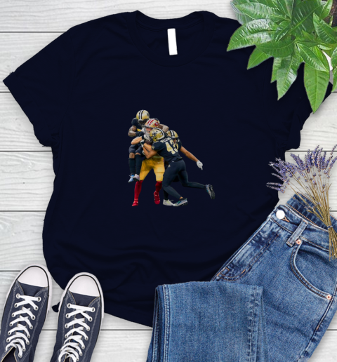 Sprint Football San Francisco 49ers And New Orleans Saints Shirts 91