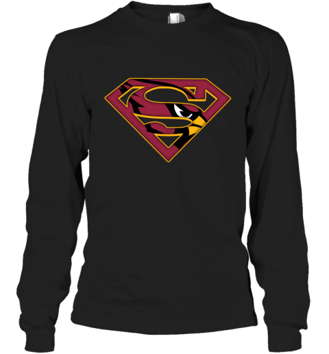 We Are Undefeatable The Arizona Cardinals x Superman NFL Long Sleeve T-Shirt