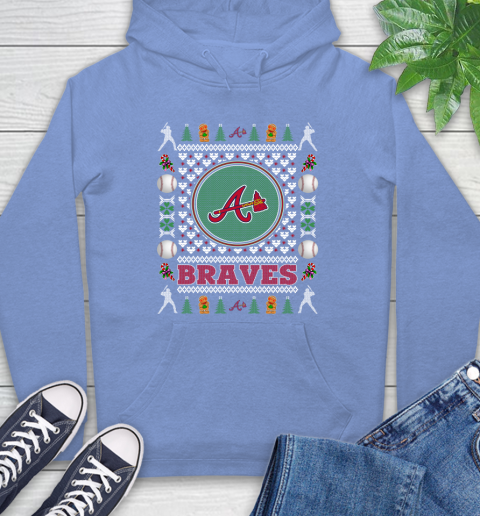 Atlanta Braves Merry Christmas MLB Baseball Loyal Fan Ugly Shirt 23