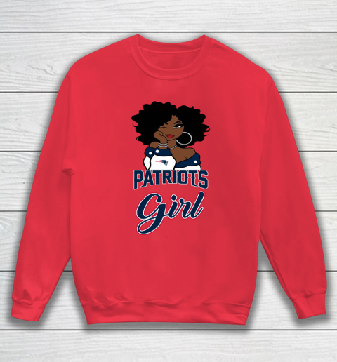 New England Patriots Girl NFL Sweatshirt 8